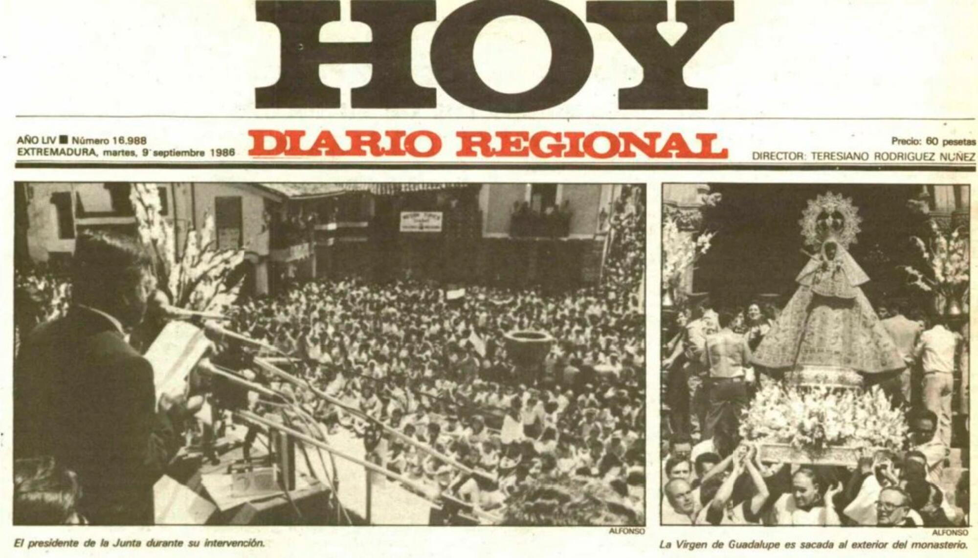 Recorte HOY 1986